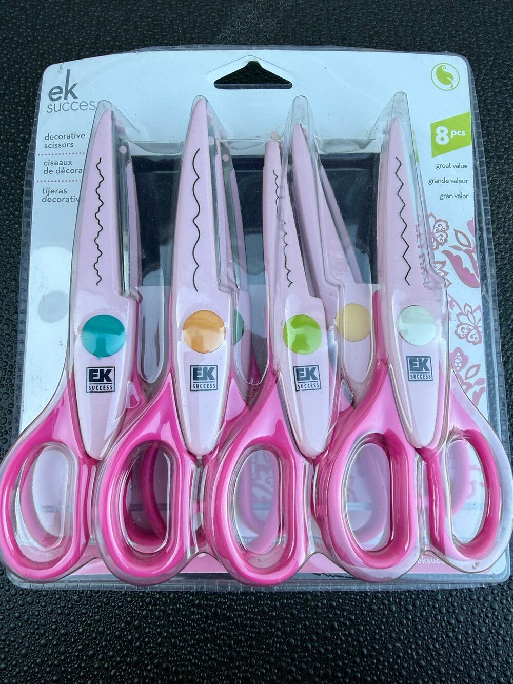 ek success, Decorative Scissors. 7Pack of Scissors.